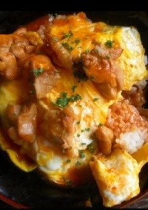 簡単☆トロトロオムライス丼☆-レシピのメイン写真