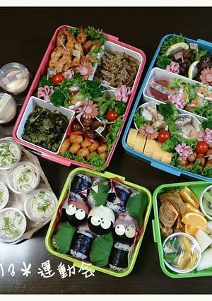 2013＊幼稚園運動会弁当-レシピのメイン写真