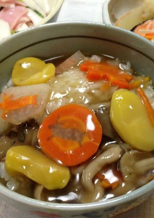 茸と栗のあんかけめし（信長のシェフより）-レシピのメイン写真