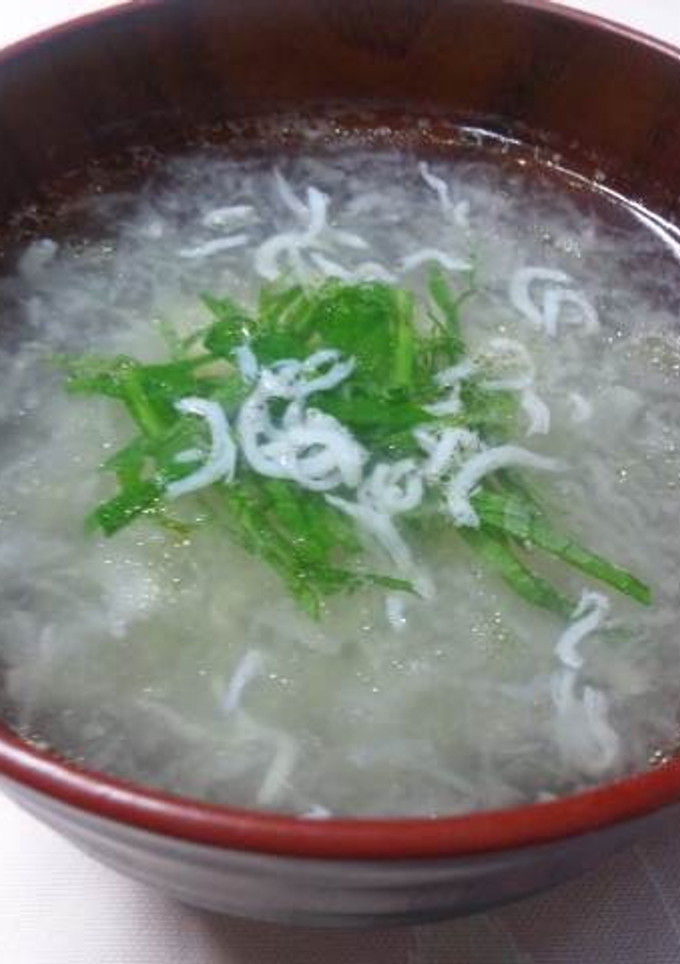 しらすおろしのお吸物-レシピのメイン写真