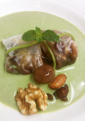 秋☆トトロの贈り物～抹茶ミルクと共に～-レシピのメイン写真