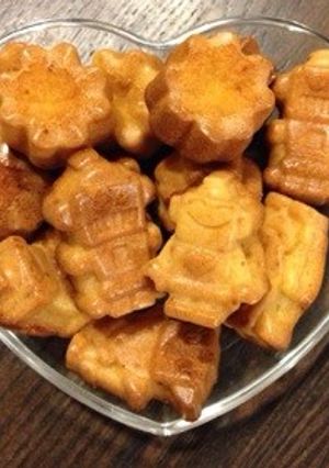 簡単スケール無しでバターぬきマドレーヌ❁-レシピのメイン写真