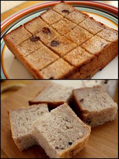 ゆであずき缶で♪あずきミルク食パン-レシピのメイン写真