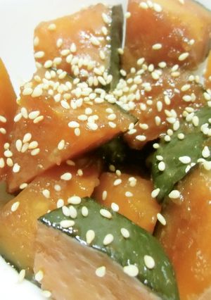 醤油麹でかぼちゃの煮物✿大学芋風-レシピのメイン写真