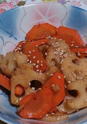 レンコンのキンピラ-レシピのメイン写真