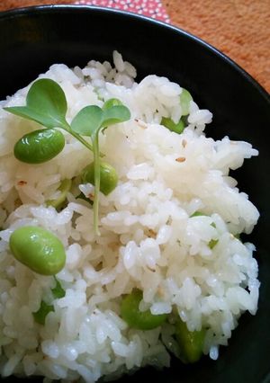 *我が家の簡単豆ご飯*-レシピのメイン写真