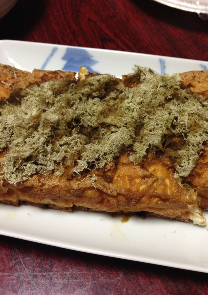厚揚げのとろろ昆布のせ-レシピのメイン写真