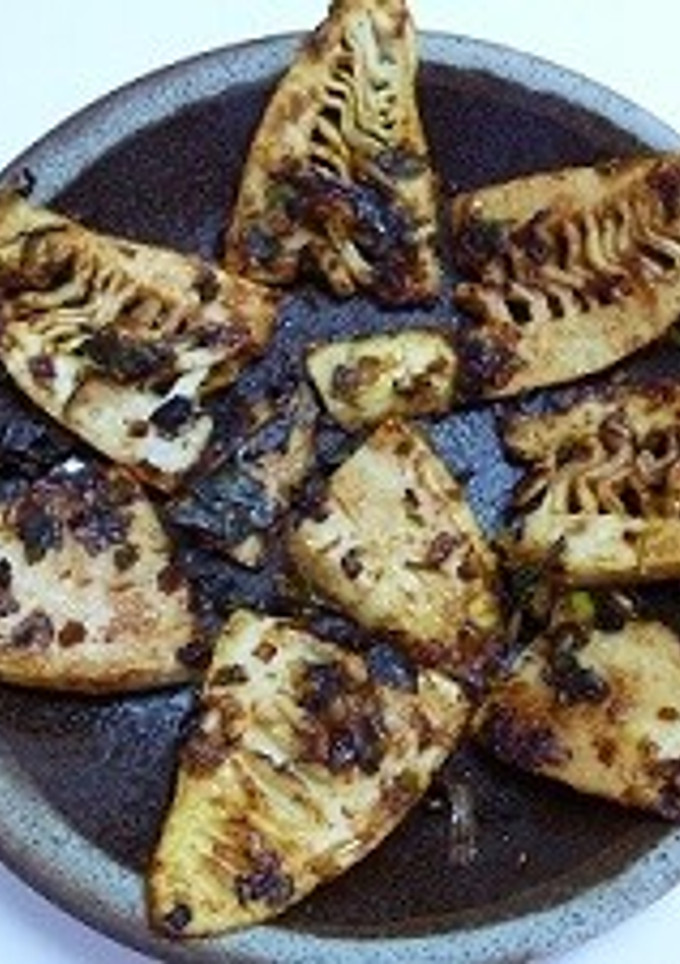 金ねりごまで筍の漬け焼き-レシピのメイン写真