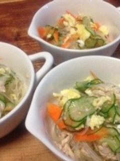 春雨の中華サラダの配合〜惣菜屋さん!-レシピのメイン写真