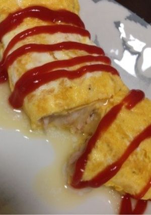 ツナとチーズのオムレツ-レシピのメイン写真