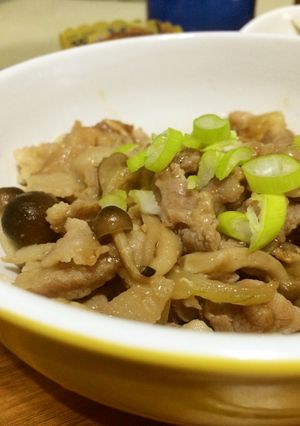 しめじ入り♡豚コマで生姜焼き-レシピのメイン写真