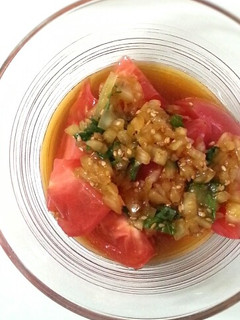 簡単美味しい!トマトの中華サラダ-レシピのメイン写真