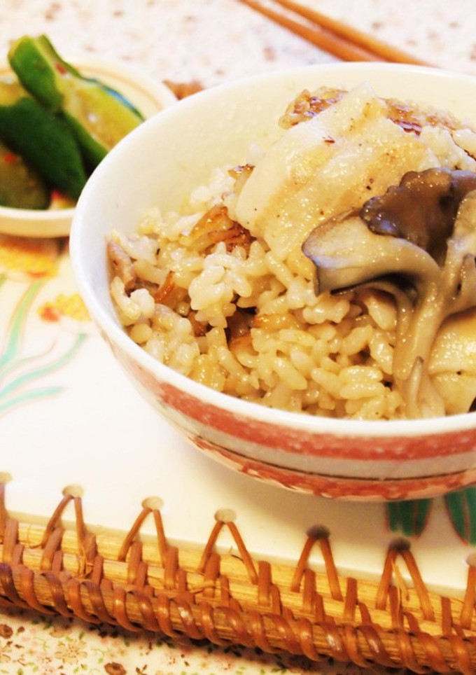 舞茸と豚バラの炊き込みご飯-レシピのメイン写真