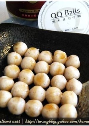 黑Q圓沾黑糖蜜．柯媽媽の植物燕窩-レシピのメイン写真