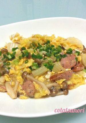 簡単！白菜と卵のとろとろ旨煮-レシピのメイン写真