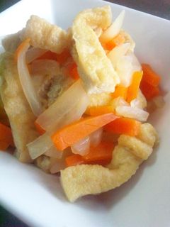 油揚げ、大根、人参のサッと煮-レシピのメイン写真