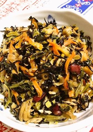 乾燥野菜と缶詰でひじき煮-レシピのメイン写真