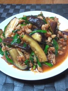 ナスと豚肉のオイスター炒め-レシピのメイン写真