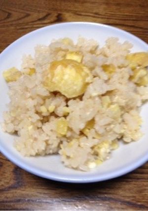 簡単☆栗ご飯！-レシピのメイン写真