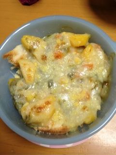 あまったシチューで☆パングラタン♪-レシピのメイン写真