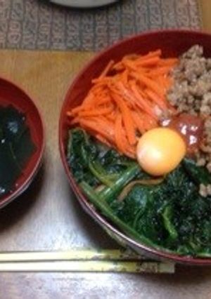 超簡単ビビンバ-レシピのメイン写真