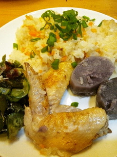ワンプレート 鶏の手羽の炊き込みご飯-レシピのメイン写真