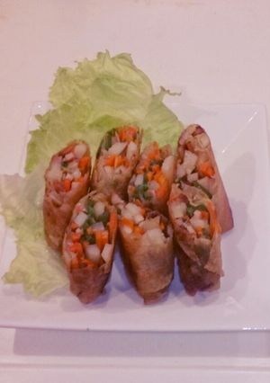 野菜の春巻き-レシピのメイン写真