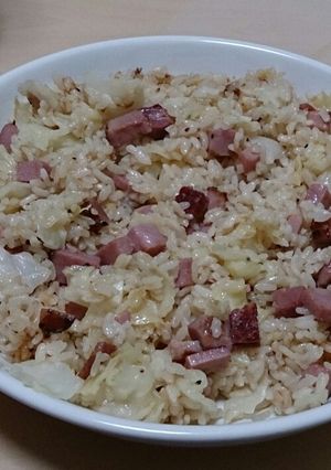 簡単！キャベハム★チャーハン-レシピのメイン写真