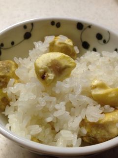 簡単♪ 栗ご飯-レシピのメイン写真