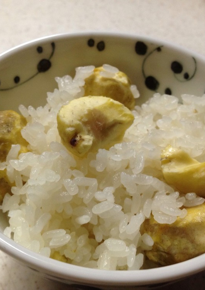 簡単♪ 栗ご飯-レシピのメイン写真