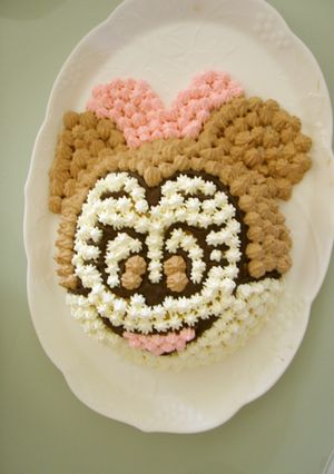 ミニーちゃん☆キャラケーキ-レシピのメイン写真