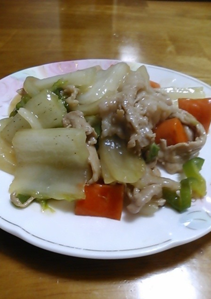 中華風五目野菜炒め-レシピのメイン写真