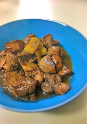貧血防止＊生姜と鶏レバー煮-レシピのメイン写真