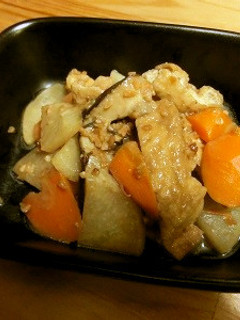 お野菜のピーナッツ煮-レシピのメイン写真