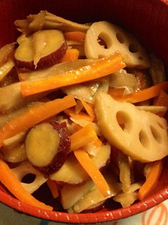 レンジで作るたっぷり根菜のきんぴら-レシピのメイン写真