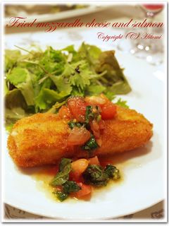 サーモン&モッツァレラフライ☆-レシピのメイン写真