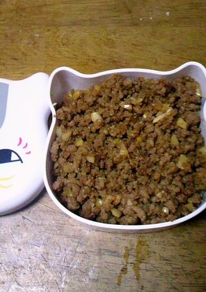 ご飯がすすみまくる!スタミナひき肉そぼろ-レシピのメイン写真