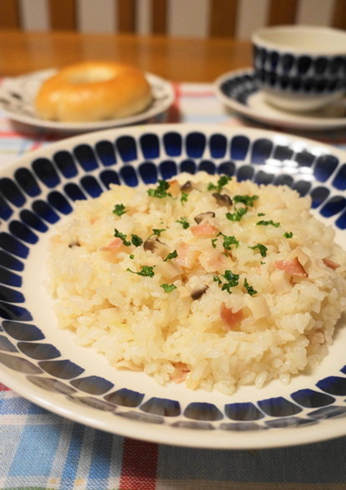 簡単＊炊飯器できのこのピラフ-レシピのメイン写真