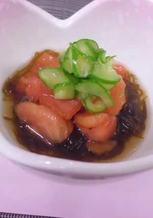 トマトのもずく和え-レシピのメイン写真