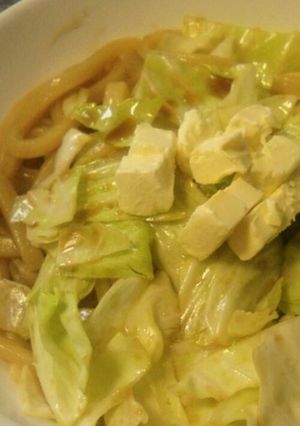 ☆キャベツが美味しい♪キャベツうどん☆-レシピのメイン写真