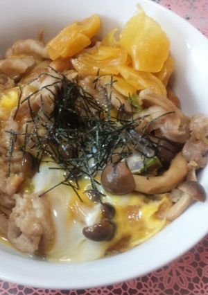 豚卵丼-レシピのメイン写真