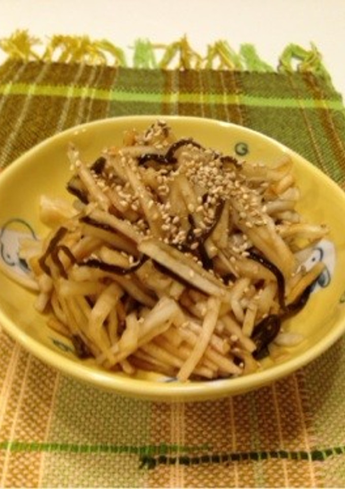 大根の皮と塩こんぶの漬物-レシピのメイン写真