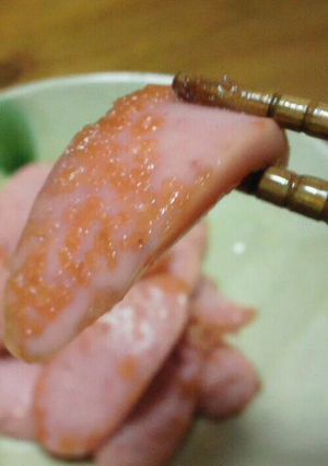 魚肉ソーセージ焼き☆酒のつまみやご飯に-レシピのメイン写真
