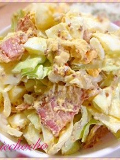 デリ風♪タマゴとキャベツのサラダ-レシピのメイン写真