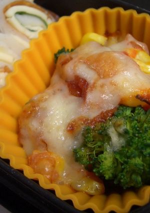 お弁当✿ブロッコリーのピザソース焼き-レシピのメイン写真