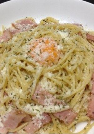 男子大学生が作るカルボナーラ-レシピのメイン写真