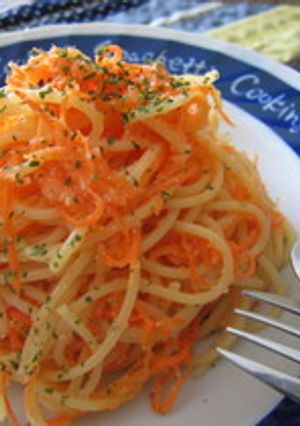 たらことにんじんのパスタ-レシピのメイン写真