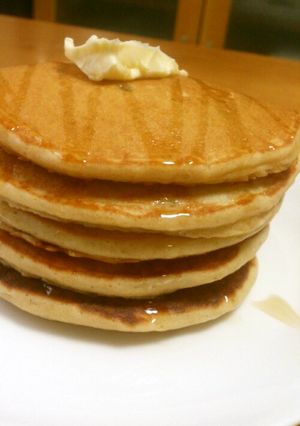 メレンゲ不要！米粉でもっちりパンケーキ♪-レシピのメイン写真