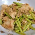 アスパラのバター醤油炒め