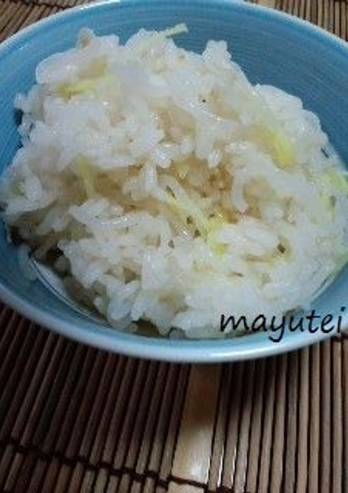☆かさまし☆生姜ご飯-レシピのメイン写真
